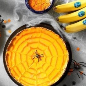Halloween Pumpkin Pie with Chiquita Banana